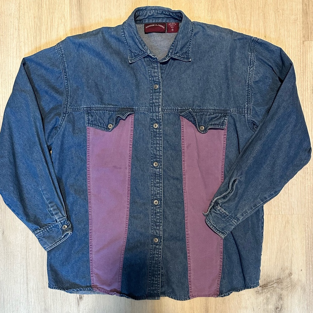Denim Button Up